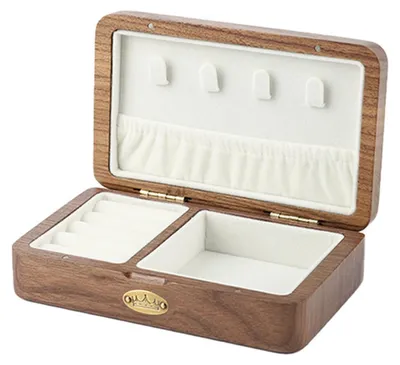 Imagen del producto de Caja de madera decorativa con cerradura