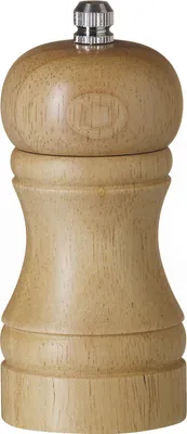 Produktbild von HENDI Pfeffermühle aus Holz, Holz hell, ⌀50x(H)113mm