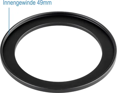 Produktbild von Step Up Ring 43mm-49mm Reduzierring Adapterring Universal passend