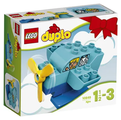 Zdjęcie produktu dla LEGO DUPLO My First Plane, Zestaw do budowania, 1,5 lat(a), 10 szt., 120 g
