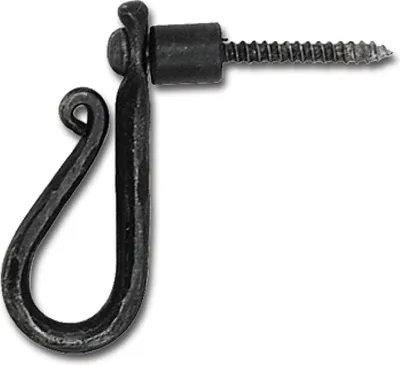 Produktbild von Fensterreiber einseitig mit Reiberträger 60/17 mm, Eisen alt geschwärzt