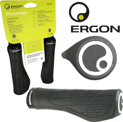 Produktbild von Ergon GA3-L Large Fahrrad MTB Ebike Ergo Griffe Schwarz