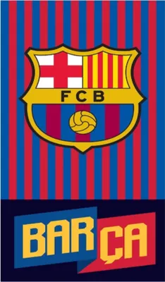 Produktbild von Vereinshandtuch 70x140 FC Barcelona RL9