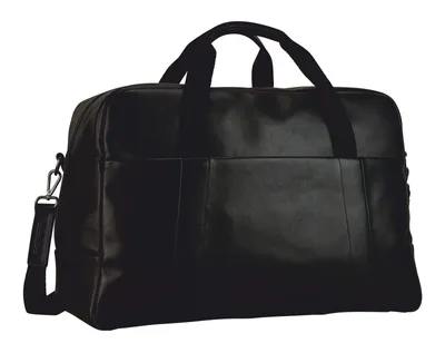 Produktbild von LEONHARD HEYDEN Leder Reisetasche Hamburg Travel Bag Black schwarz
