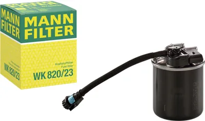 Produktbild von Kraftstofffilter MANN-FILTER WK 820/23 passend für MERCEDES-BENZ Sprinter 3,5-T Kastenwagen (907, 910) Leitungsfilter