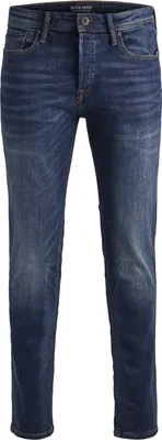 Obrázek produktu pro Pánské džíny Slim Straight Fit JJITIM 12146384 Blue Denim, 32/32
