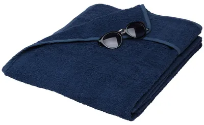 Immagine prodotto di Asciugamano in spugna Beautissu XL per lettino Marbella, 70x200 cm, blu