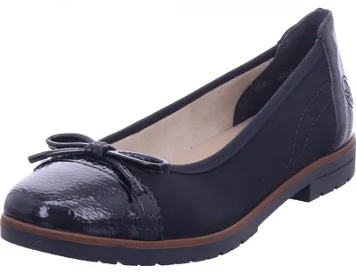 Produktbild von Rieker fsk damen halbschuhe Slipper schwarz in Gr. 36