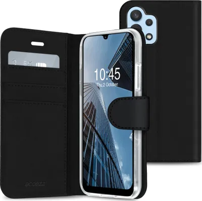Image de Accezz Wallet Softcase Bookcase pour le Samsung Galaxy A32 (4G) - Noir