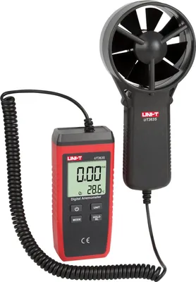 Obrázek produktu pro Uni-t MIE0343 Anemometr - měření rychlosti větru s funkcí měření teploty UT363S