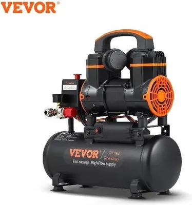Obrázek produktu pro Vzduchový kompresor Stellar – 18 l – 900 W – přenosná vzduchová pumpa – vzduchový kompresor – tichý kompresor