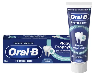 Image de Oral-B 8700216666749 Oral-B Professional Plaque Prophylaxe Zahnpasta 75 ml