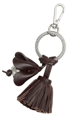 Produktbild von Marc O'Polo Schlüsselanhänger Leila Leather Keyring Black Cherry dunkelbraun
