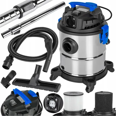 Produktbild von Industriesauger 2200W Nass-Trocken Separator Blasfunktion HEPA-Filter 25L