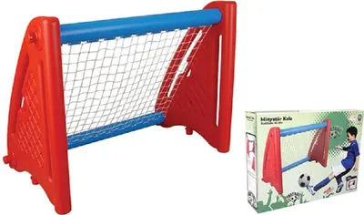 Produktbild von Pilsan Kinder Fußballtor 03397 für den Garten, wetterfestes Material 120 x 80 cm