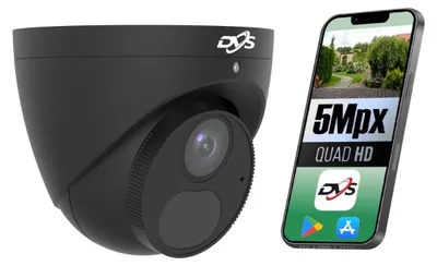 Image de DVS DVS-MP5028UDs-IP Caméra IP Dôme 5MPX Microphone ONVIF