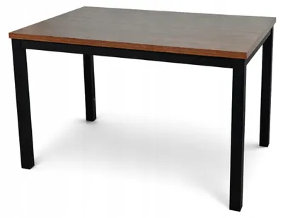 Zdjęcie produktu dla Nowoczesny stół kuchenny kuchni jadalni salonu 120x80 SJ220-O Marco orzech