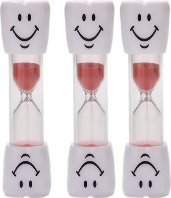 Produktbild von Zahnputz-Timer, 3-Minuten-Zahnputz-Sanduhr für Kinder, Zahnputz-Sanduhr