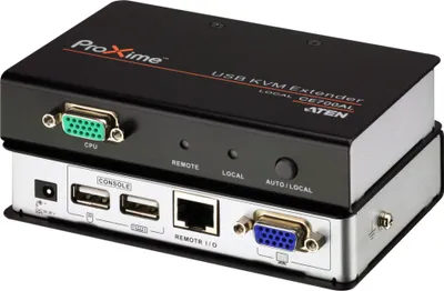 Produktbild von ATEN CE700A Rozšiřovač konzolí, 1ks na 2 pracovní stanice, USB, max. 150m