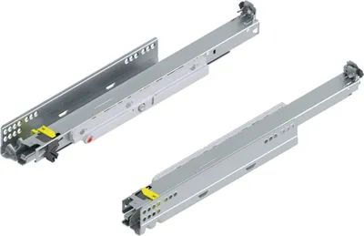 Produktbild von Blum Movento Tip On Blum Vollauszug 450 NL, Schubladenauszug bis 40kg belastbar, Unterbodenführung 760H4500T