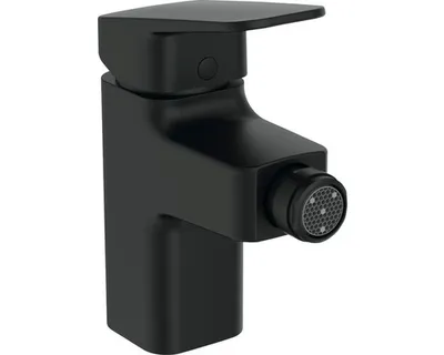 Produktbild von Ideal Standard Bidetarmatur Ceraplan Ausladung 94mm BD248XG Schwarz (Silk Black)