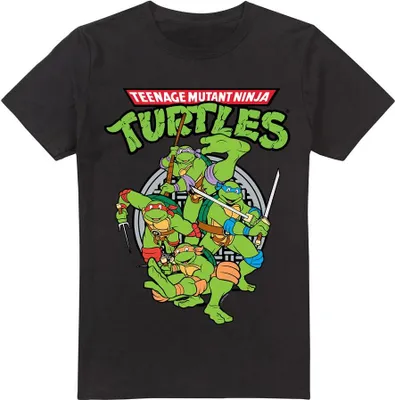 Produktbild von Teenage Mutant Ninja Turtles - T-Shirt für Herren TV6651 (L) (Schwarz)