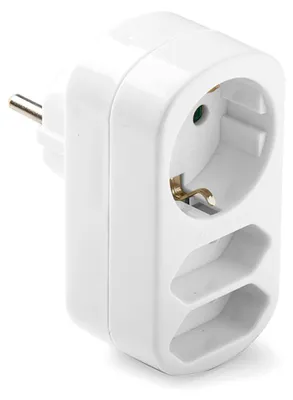 Obrázek produktu pro Famatel 2p+t 10/3 Zásuvkový adaptér 16a 250v bílý jedna velikost / EU zástrčka 220V bílá jedna velikost