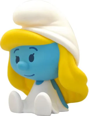 Obrázok produktu pre Šmolkovia Chibi pokladnička na peniaze Šmoulinka 16 cm