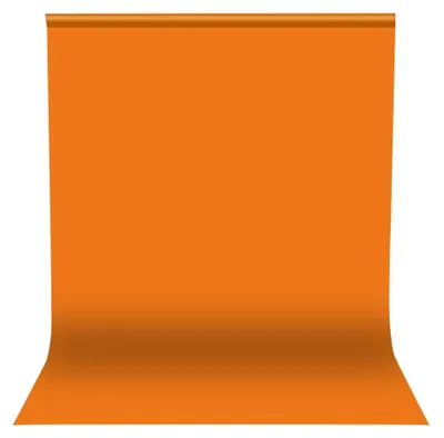 Produktbild von Fotohintergründe, 3x2 Meter, faltbare Fotohintergründe, waschbare Fotostoffe für Fotostudios, Video, Studio, Fernsehen, Zoom, YouTube (Orange)