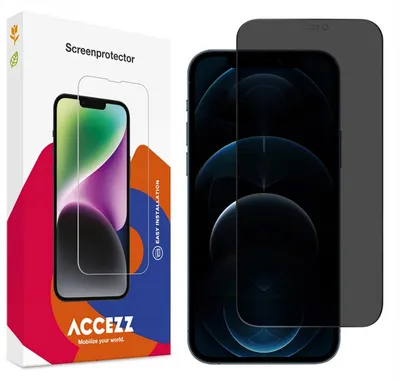Image de Accezz Gehard Glas Privacy Screenprotector pour l'Apple iPhone 12 Pro Max