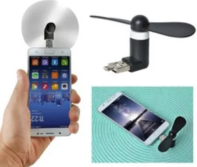 Zdjęcie produktu dla Wentylator micro USB czarny