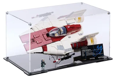 Produktbild von Blacked Brick Vitrine für LEGO® Star Wars 75275 – A-wing Starfighter™