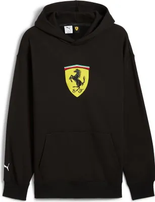 Produktbild von Puma FERRARI RACE BIG SHIELD HOODIE SCHWARZ M