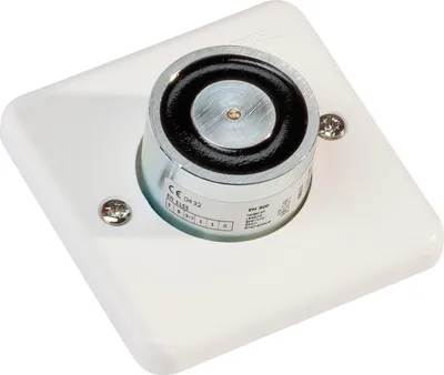 Produktbild von Elektromagnet 24 Volt AC/DC fr Schliefolgeregeler wei fr Wandmontage mit Grundplatte