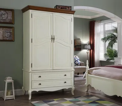 Immagine prodotto di Armadio in stile country design armadi camera da letto armadio bianco nuovo