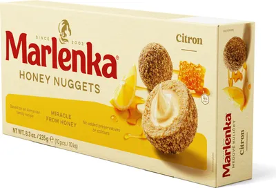 Produktbild von Zitronen-Honigkugeln MARLENKA® (Großpackungen 12 x 235g)