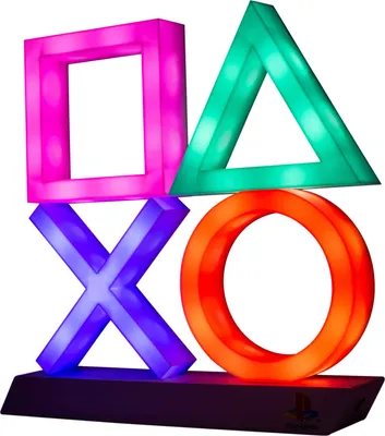 Produktbild von Paladone PlayStation Lampe Icons XL Mehrfarbig LED