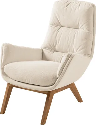 Produktbild von home24 Sessel mit Holzfüßen