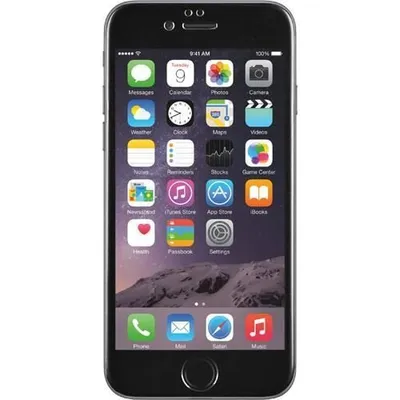 Produktbild von Bigben Connected PEGLASSBLACKIP6, iPhone 6, Schwarz, Transparent, 1 Stück(e)