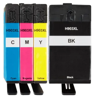Produktbild von Crelando Druckerpatronen Multipack Qualitätstinte für Canon, Epson oder HP 903xl für HP