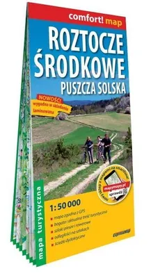 Immagine prodotto di Roztocze Środkowe Puszcza Solska carta turistica laminata 1:50 000