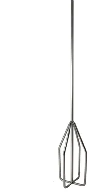 Image de agitateur epi alimentaire en acier inoxydable, fouet pour perceuse