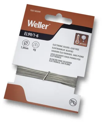 Elektroniklot bleifrei EL99/1, 6 g, Ø 1,0 mm