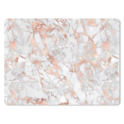 Produktbild von MuchoWow® Mauspad Mousepad Marmor - Roségold - Luxus - Muster 40x30 cm - Mousepads - Maus Mat - Pad - Mausunterlage - Anti Rutsch