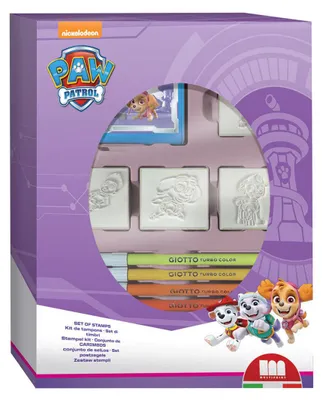 Zdjęcie produktu dla Multiprint Paw Patrol Girl, Zestaw stempli dla dzieci, 3 lat(a), Nietoksyczne, Wielobarwny