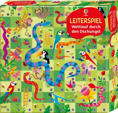 Produktbild von Leiterspiel: Wettlauf durch den Dschungel