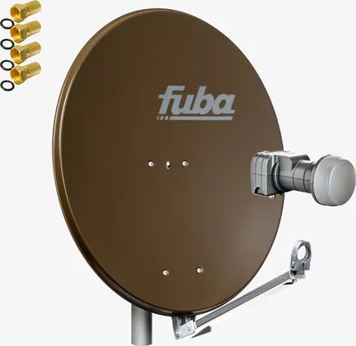 Produktbild von Fuba DAL 802 B Sat Satelliten Anlage Schüssel Twin LNB LMB DEK 217 2 Teilnehmer