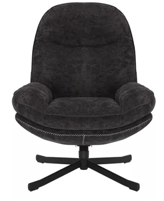 Image de Fauteuil tapissé HANTU - noir