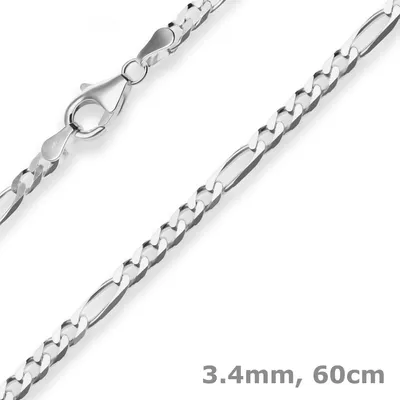 3-4mm-Figarokette-diamantiert-aus-925-Silber-60cm