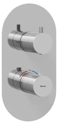 Obrázek produktu pro Ravak Espirit - Termostatická baterie pod omítku, pro 2 spotřebiče, chrom X070206